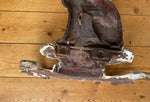 Load image into Gallery viewer, Cast Iron Umbrella/Stick Stand Dog Decoration c1880s
